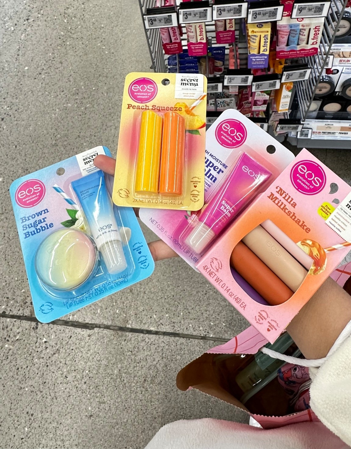 Softest lips ever! 👄 These EOS Secret Menu lip balm sets are the perfect self-care treat or gift idea. The Peach Squeeze is a fave!
#ltkgiftguide #eoslipbalm #lipcare #selfcare #beautytips #stockingstuffers

#LTKBeauty #LTKselfcare