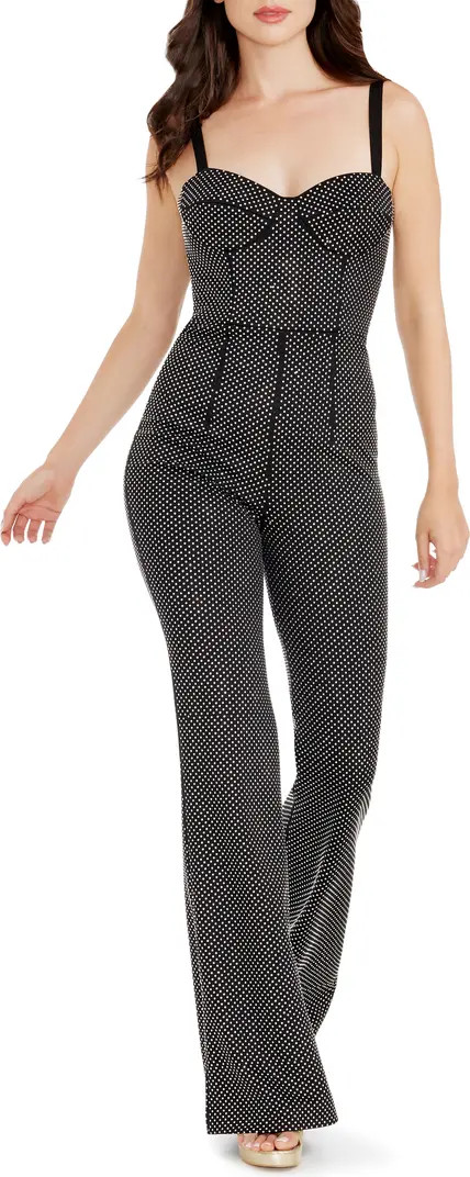 Dress the Population Presley Metallic Dot Jumpsuit | Nordstrom | Nordstrom