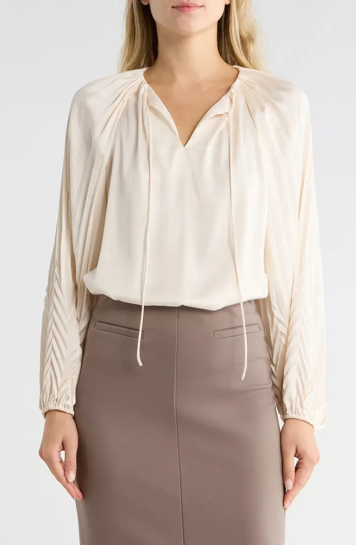 Tie Neck Satin Top | Nordstrom Rack