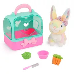 Glitter Girls Plush Rabbit Lulu and GG Bunny Carrier Playset | Target
