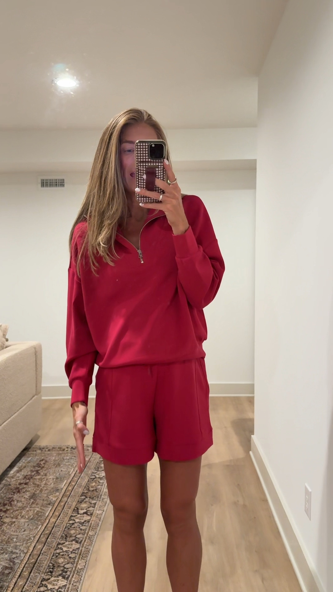 The cutest lounge set that is bump friendly from @Varley  Loving their new spring arrivals. My usual medium in top and bottoms (bottoms have a lot of stretch but plan your size accordingly if you are pregnant )

#LTKmomlife #LTKBump