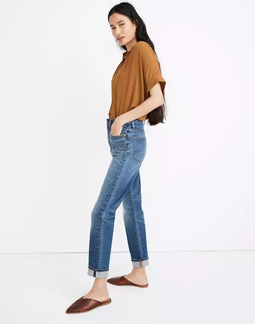 Classic Straight Jeans in Ives Wash: Selvedge Edition | Madewell