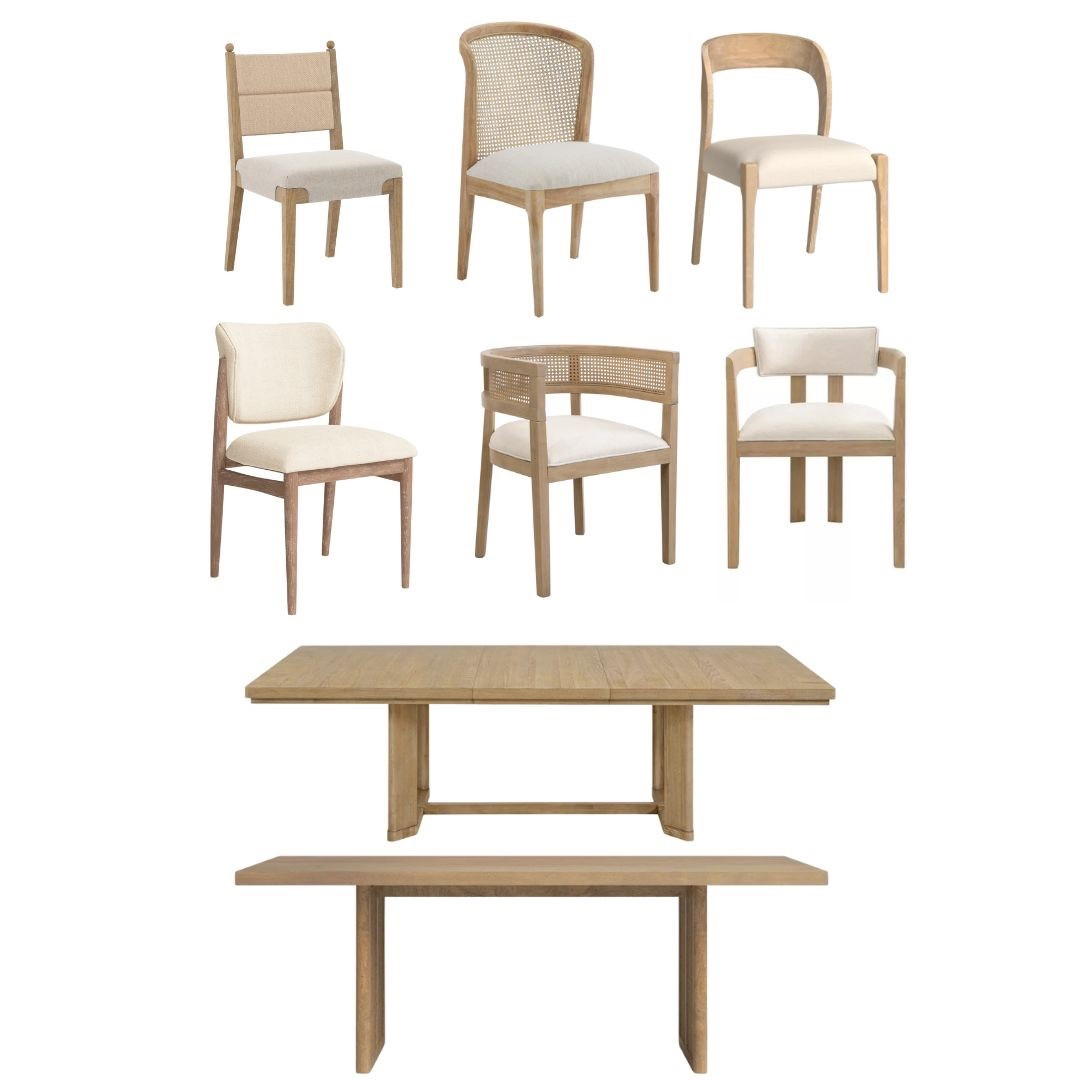 Mix n match these to create yourself a dining set you love!

#LTKHome