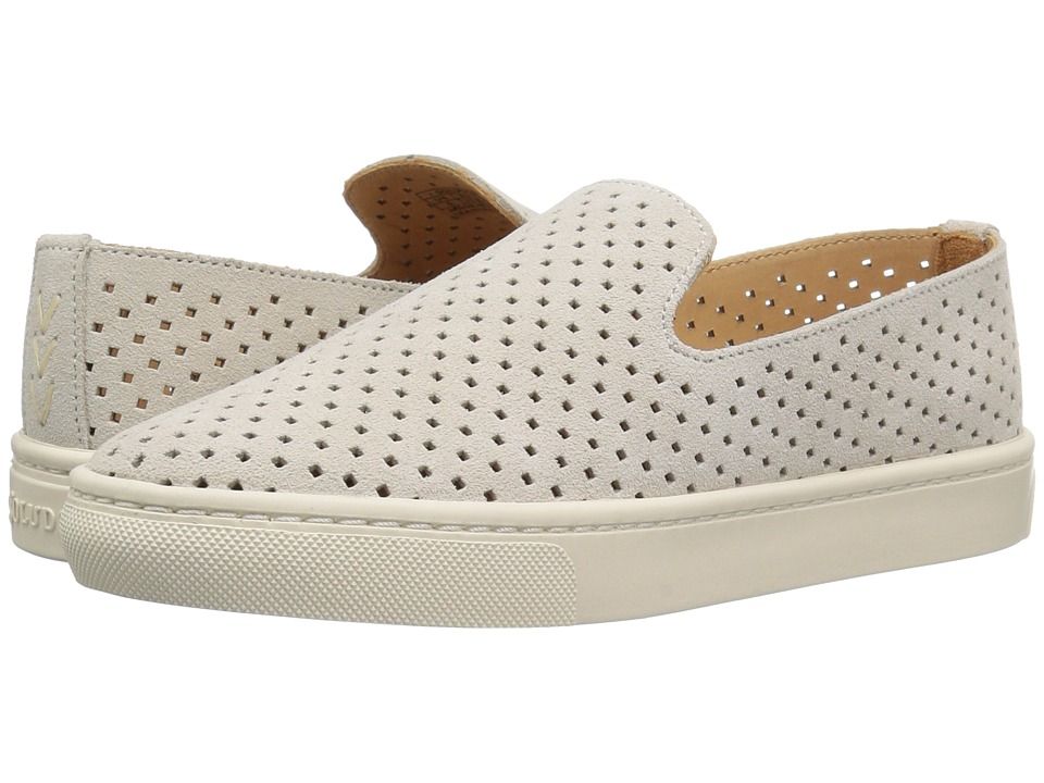 Soludos - Perforated Slip-On Sneaker (Seashell) Women's Slip on  Shoes | Zappos