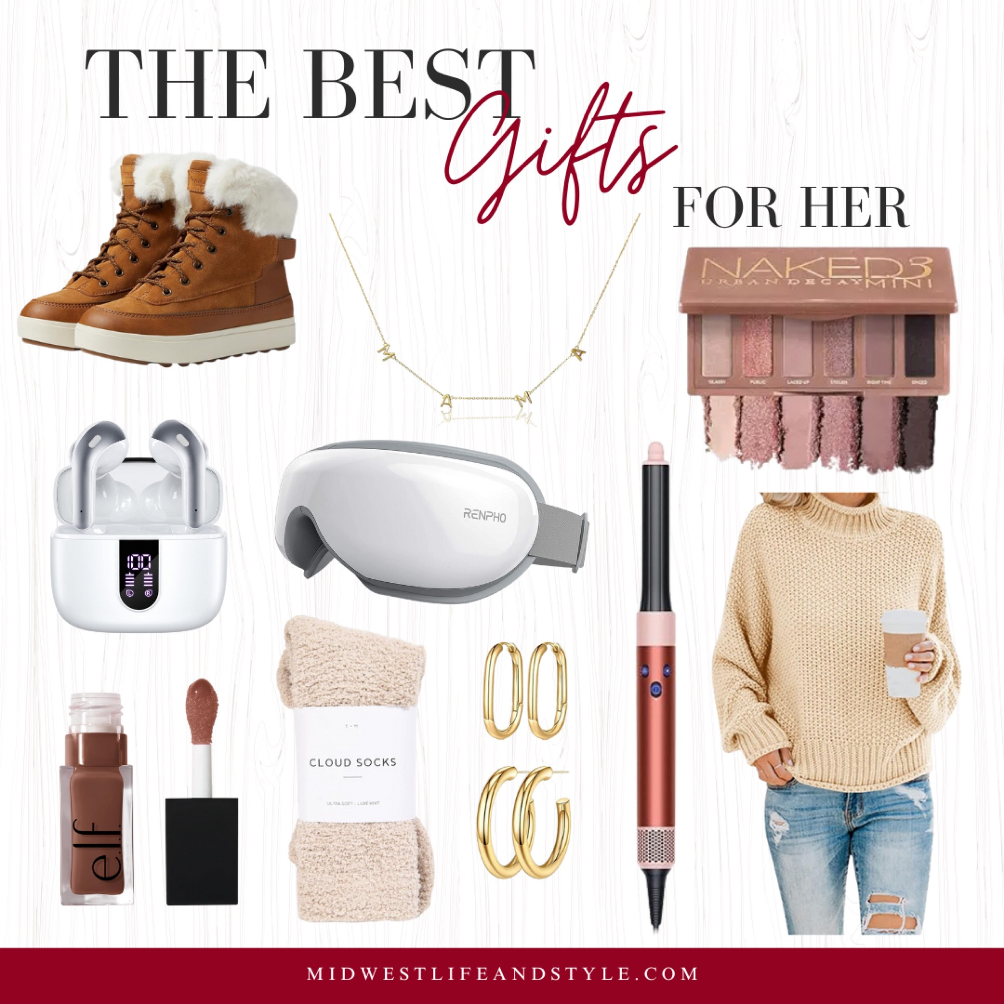 From cozy boots to top tech gadgets, makeup, accessories and more these are some of the top gifts for her. 

#LTKStyleTip #LTKGiftGuide #LTKHoliday