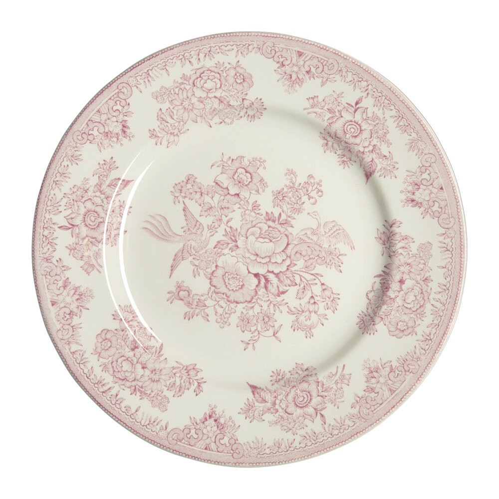 Pink Asiatic Pheasant Plate - 17.5cm | Amara (UK)