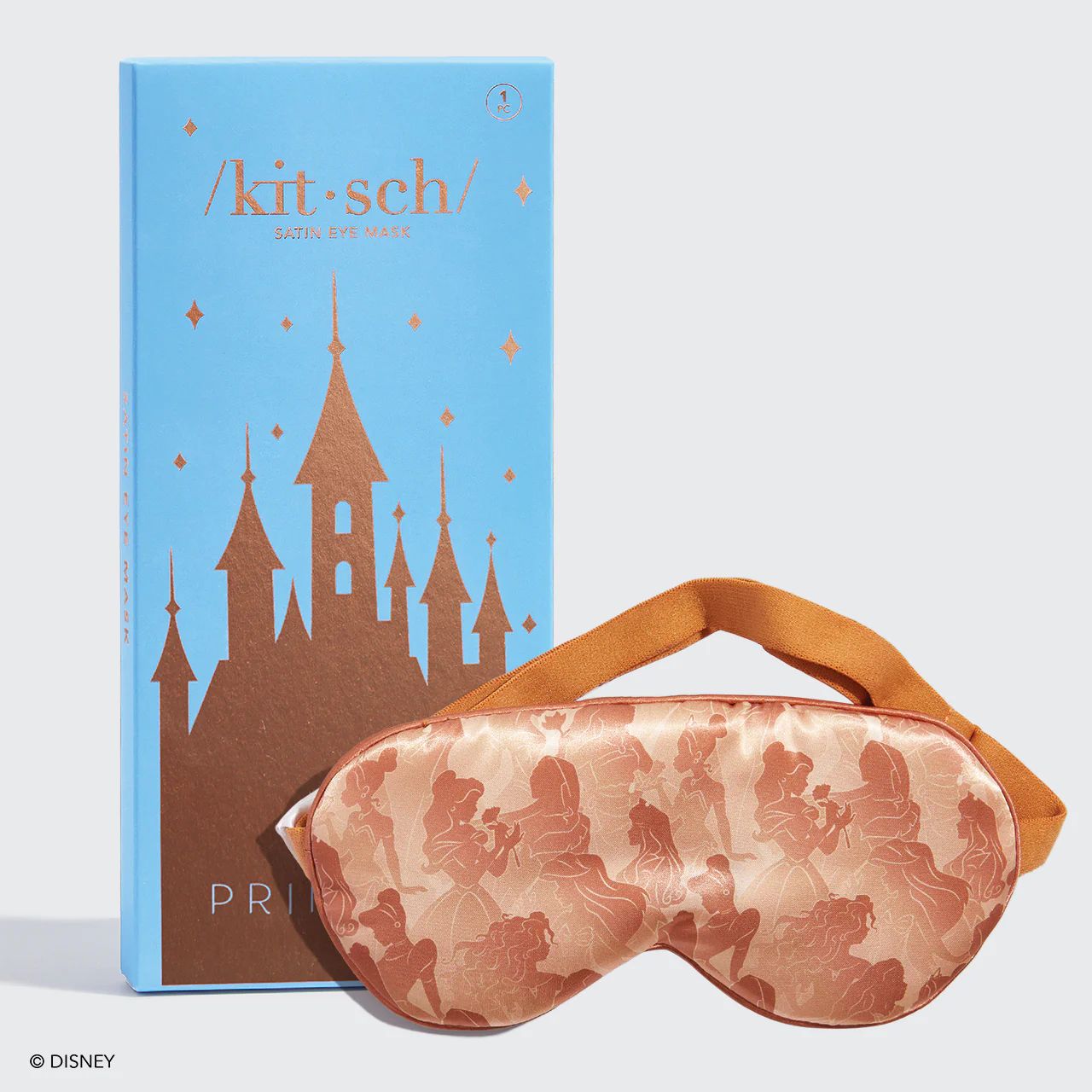 Kitsch & Disney Satin Eye Mask - Princess Party | Kitsch