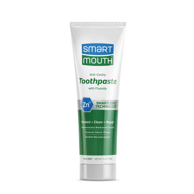 SmartMouth Premium Zinc Toothpaste - Mint - 6oz | Target