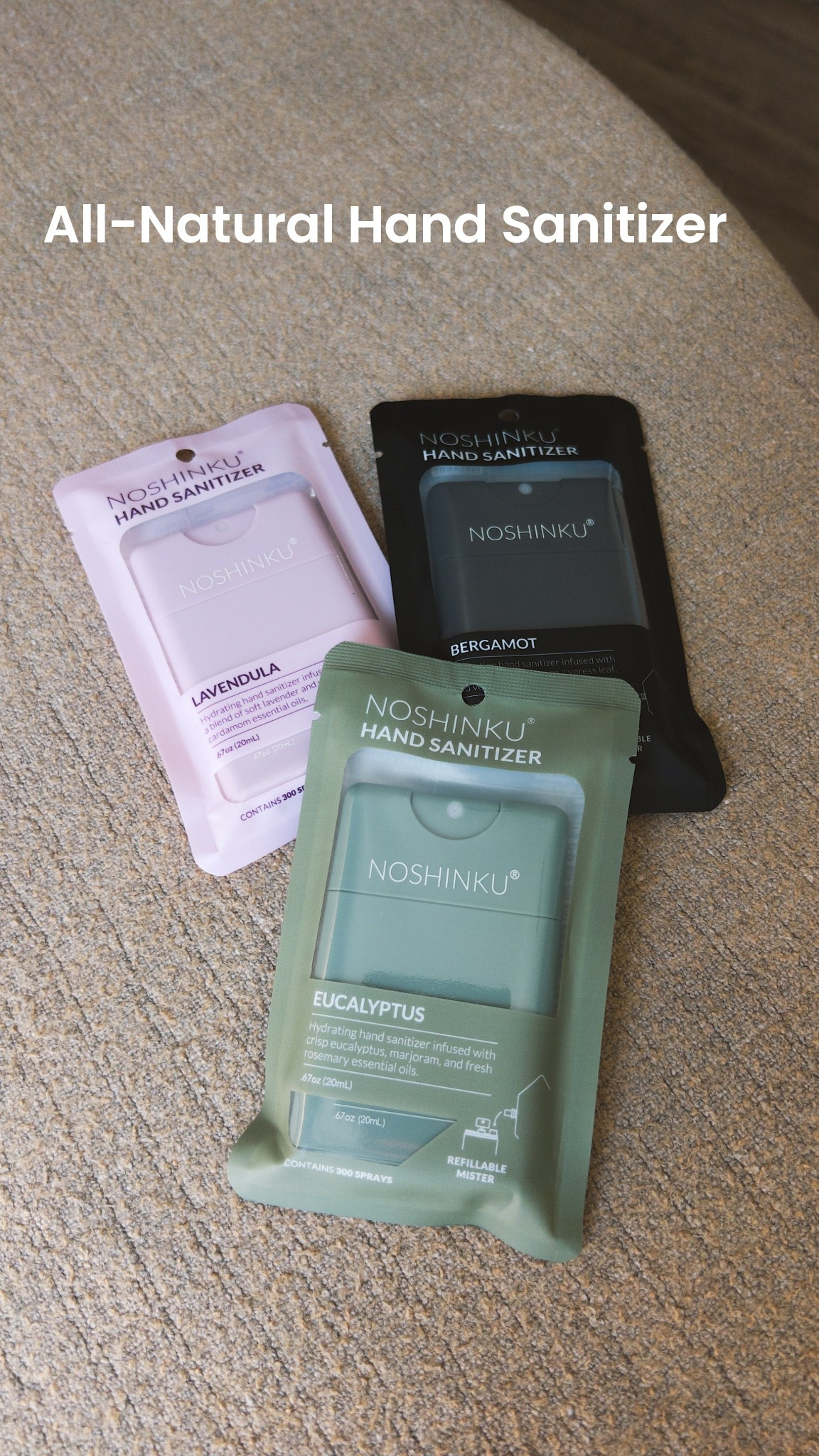 All natural hand sanitizer.  

#LTKmomlife #LTKTravel #LTKselfcare