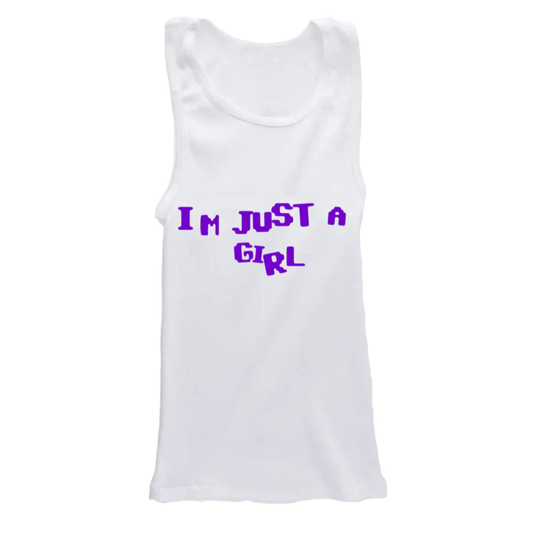 I'm Just a Girl Baby Tank - Etsy | Etsy (US)