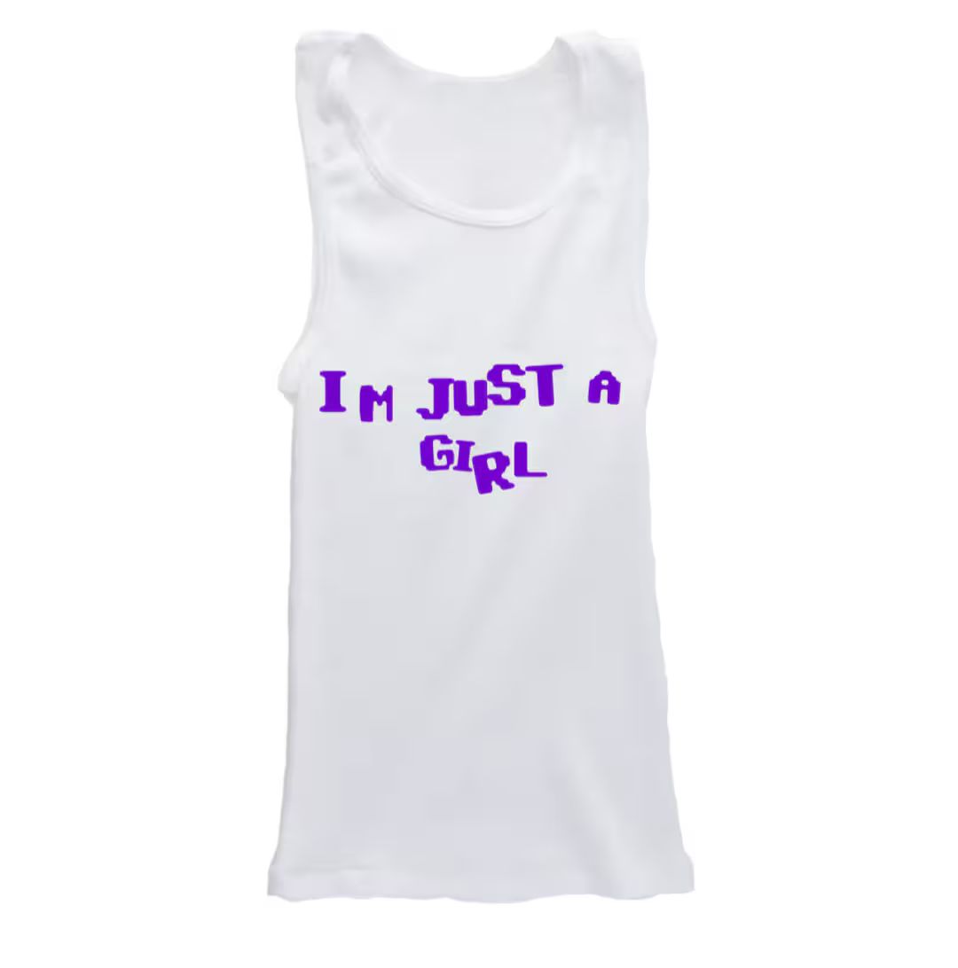 I'm Just a Girl Baby Tank - Etsy | Etsy (US)