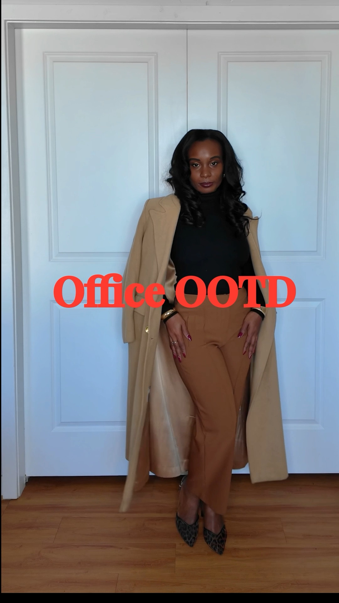 Fall outfit for a day in the office. Sleek pants, turtleneck, and leopard shoes make a chic but professional look.

#LTKPetite #LTKWorkwear #LTKFindsUnder100