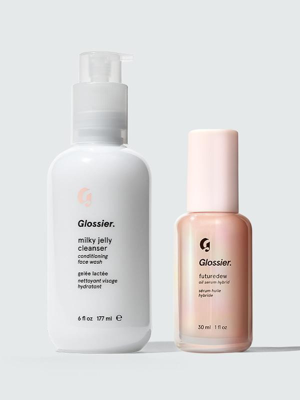 Milky Jelly Cleanser + Futuredew | Glossier