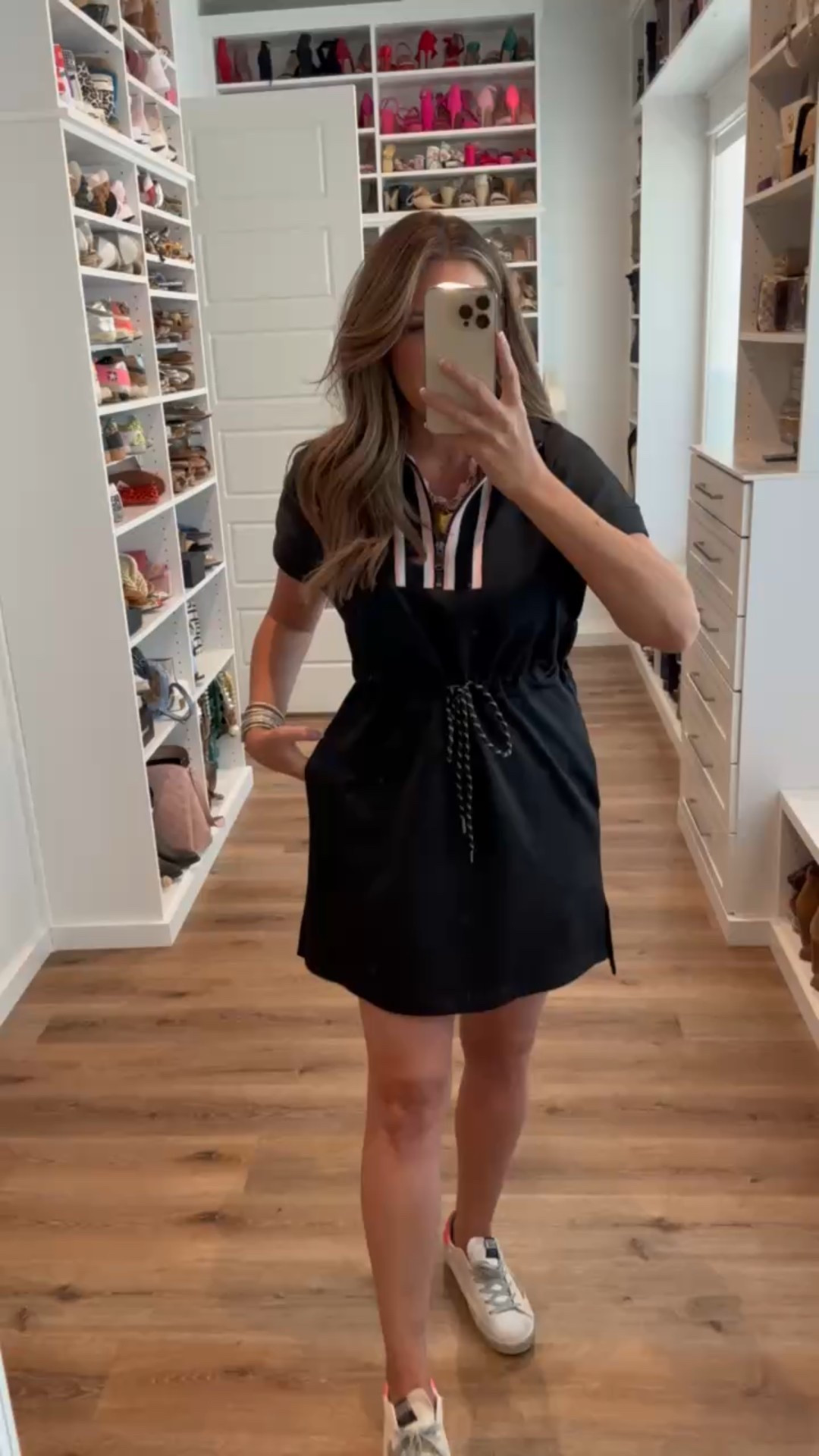 Sporty moms, these fall looks are made for carpool and back-to-school runs. From casual matching sets to comfy dresses, these Amazon finds keep you stylish and comfortable all season long. In a medium drawstring waist dress, sneakers and accessories- fits tts. Shop dandy, amazon, athleisure, sports casual, sporty mom, matching sets

#LTKSeasonal #LTKStyleTip #LTKFindsUnder50