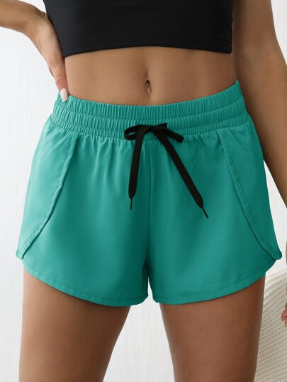 Drawstring Waist Sports Shorts | SHEIN