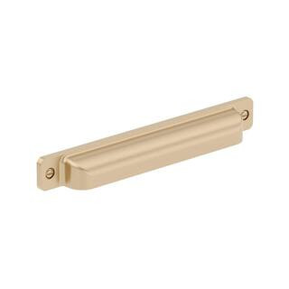 Torino Collection 7-9/16 in. (192 mm) Classic Champagne Bronze Cabinet Cup Pull | The Home Depot