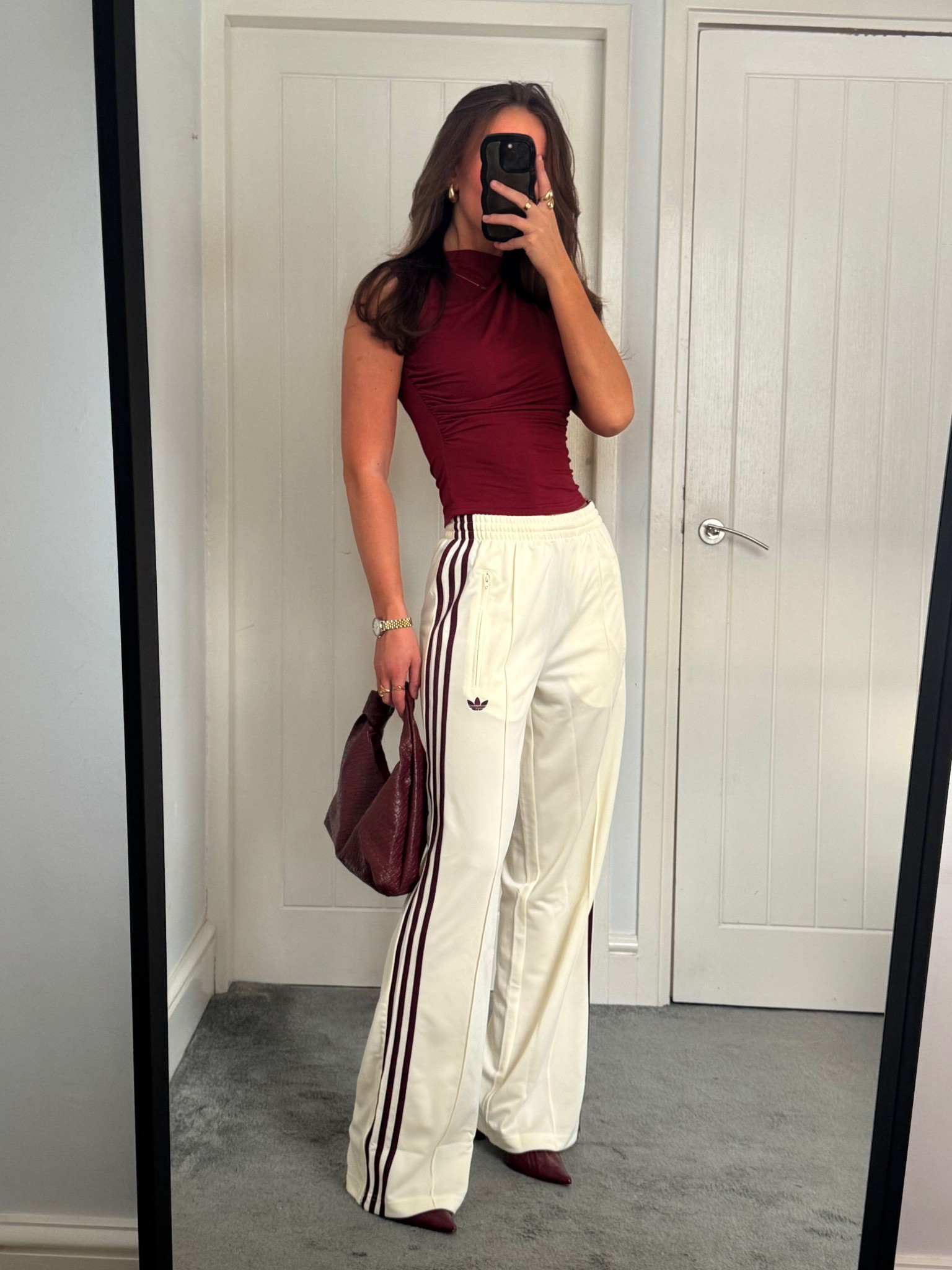 adidas track pants !! love 🍒 

#LTKspring #LTKuk #LTKeurope