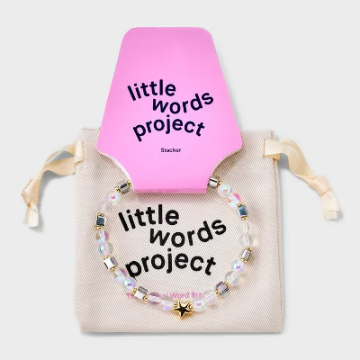 Little Words Project Star Stacker Beaded Bracelet - Galaxy Dreams S/M | Target