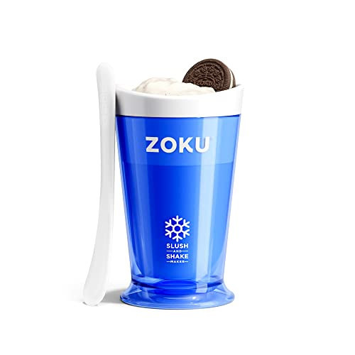 ZOKU Original Slush and Shake Maker, Compact Make and Serve Cup with Freezer Core Creates Single-Serving Smoothies, Slushies and Milkshakes in Minutes, BPA-free, Blue | Amazon (US)