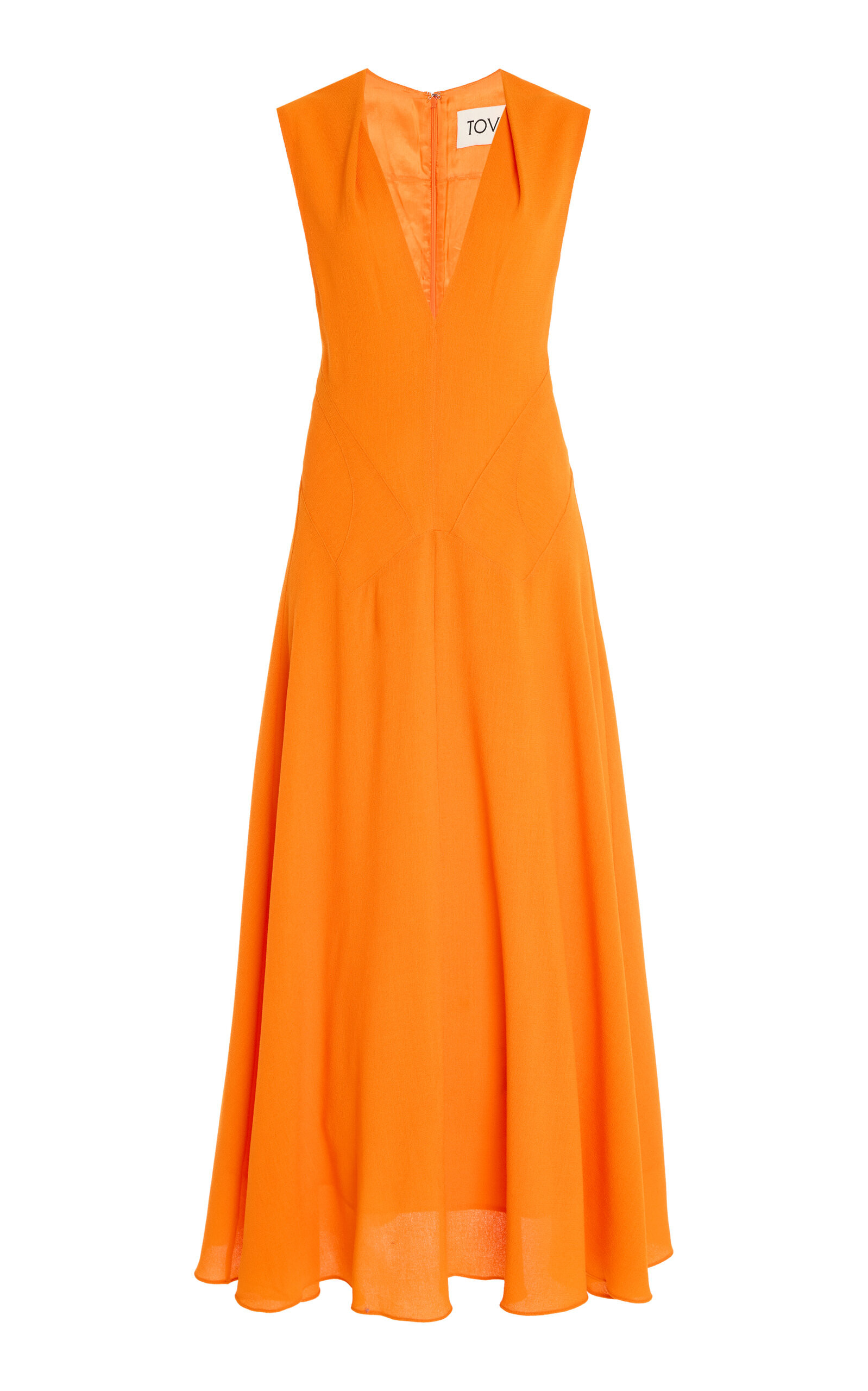 Ambre Wool Crepe Maxi Dress | Moda Operandi (Global)