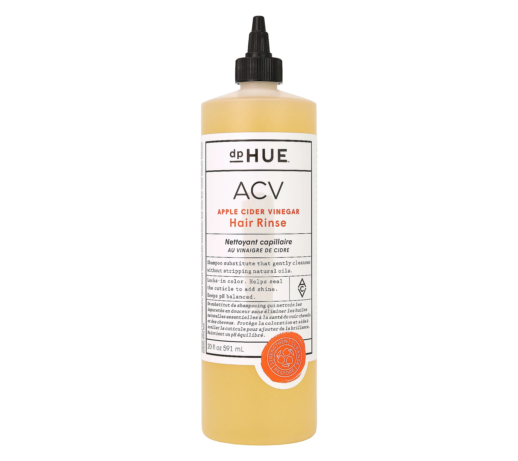 dpHUE ACV Hair Rinse Lite Shampoo Alternative 2 0 oz | QVC