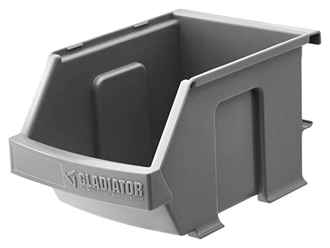 Gladiator GarageWorks GAWESB3PGC 3-Pack) Gladiator Small Item Bins, Gray | Amazon (US)