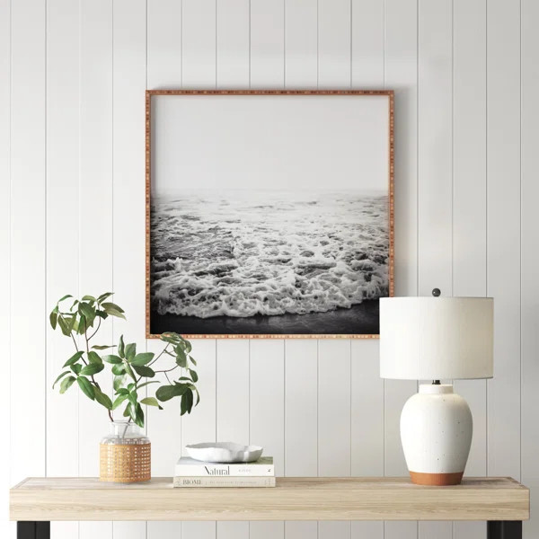 Infinity Framed On Wood Photograph | Wayfair North America
