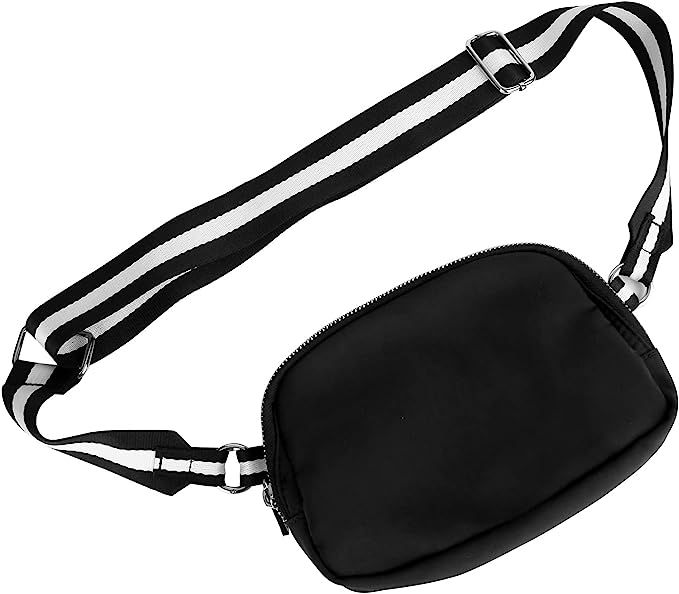 Fanny Pack, Belt Bag for Women and Men, Adjustable Shoulder Strap Waist Bag for Outdoor Workout, ... | Amazon (US)
