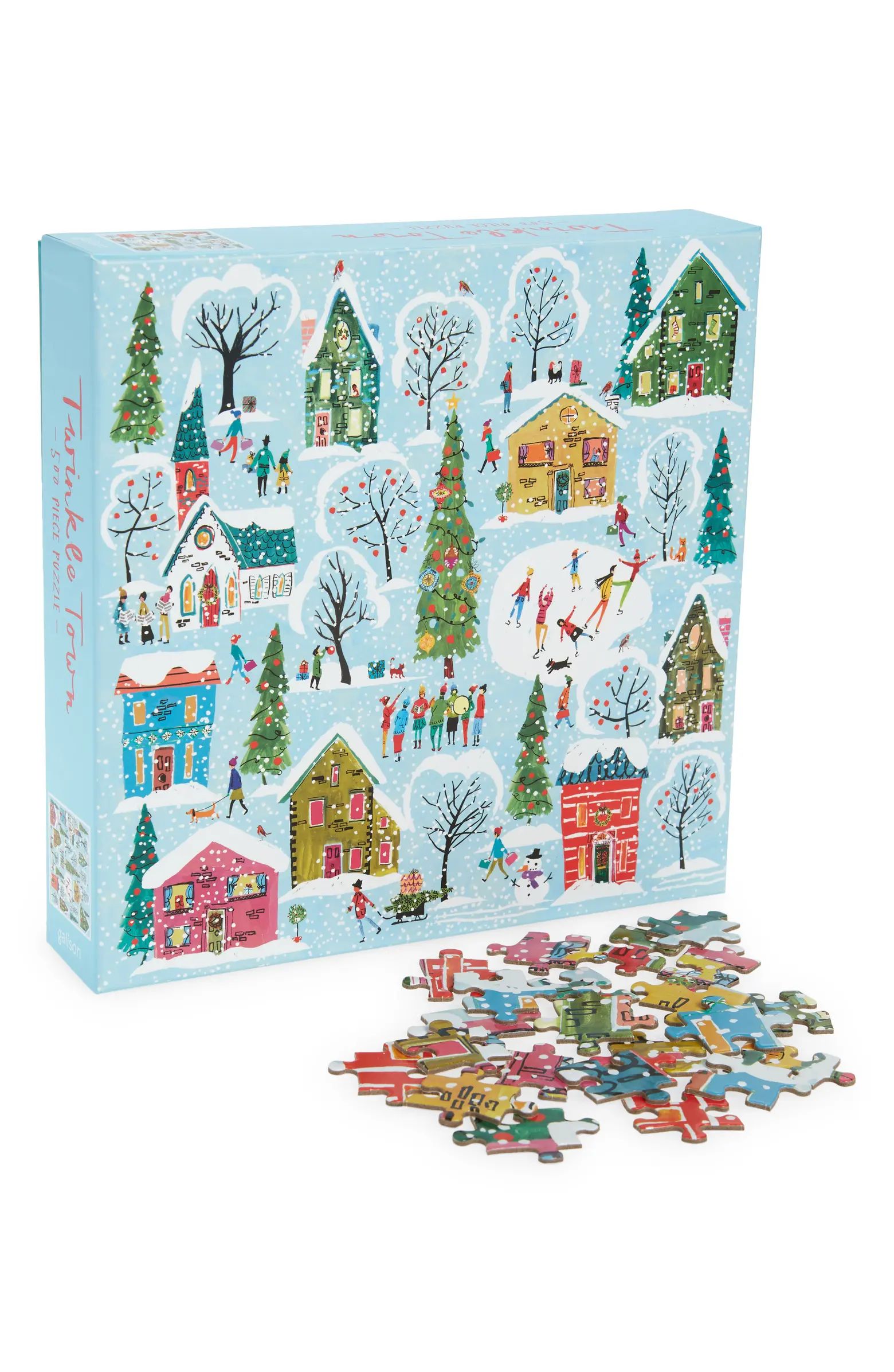 galison Chronicle Books Twinkle Town 500-Piece Puzzle | Nordstrom | Nordstrom
