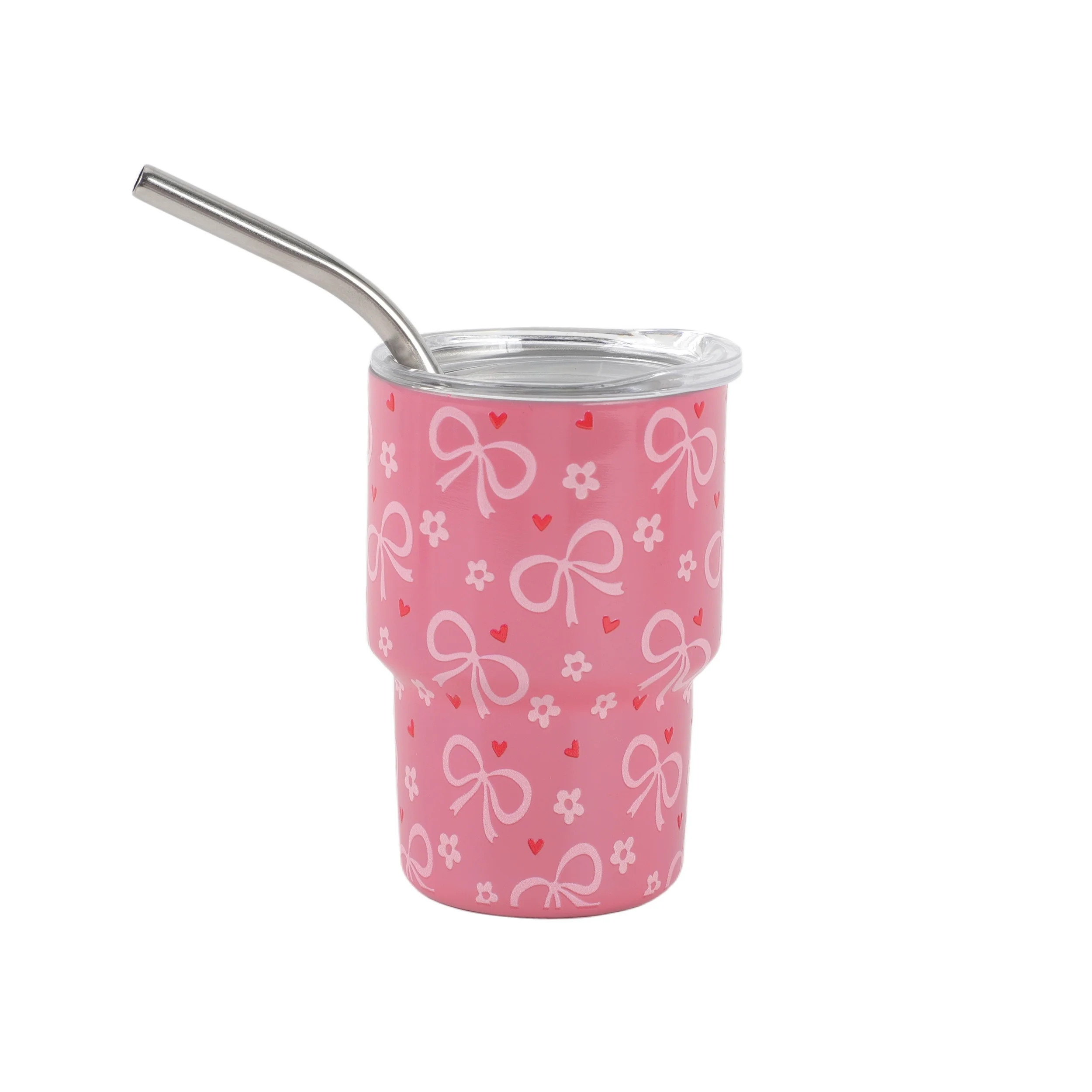 Cook with Color 5oz Valentine’s Day Tumbler, Mini Insulated Stainless Steel Cup for Kids or Gif... | Walmart (US)