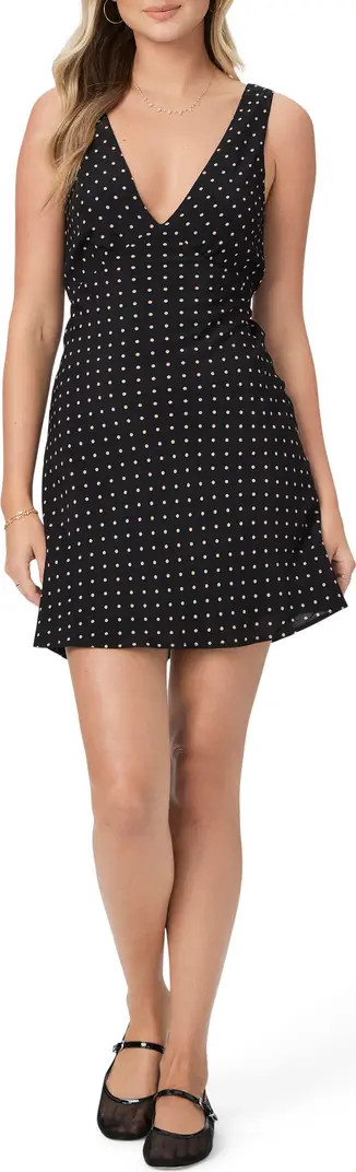 PAIGE Juanita Polka Dot Minidress | Nordstrom | Nordstrom