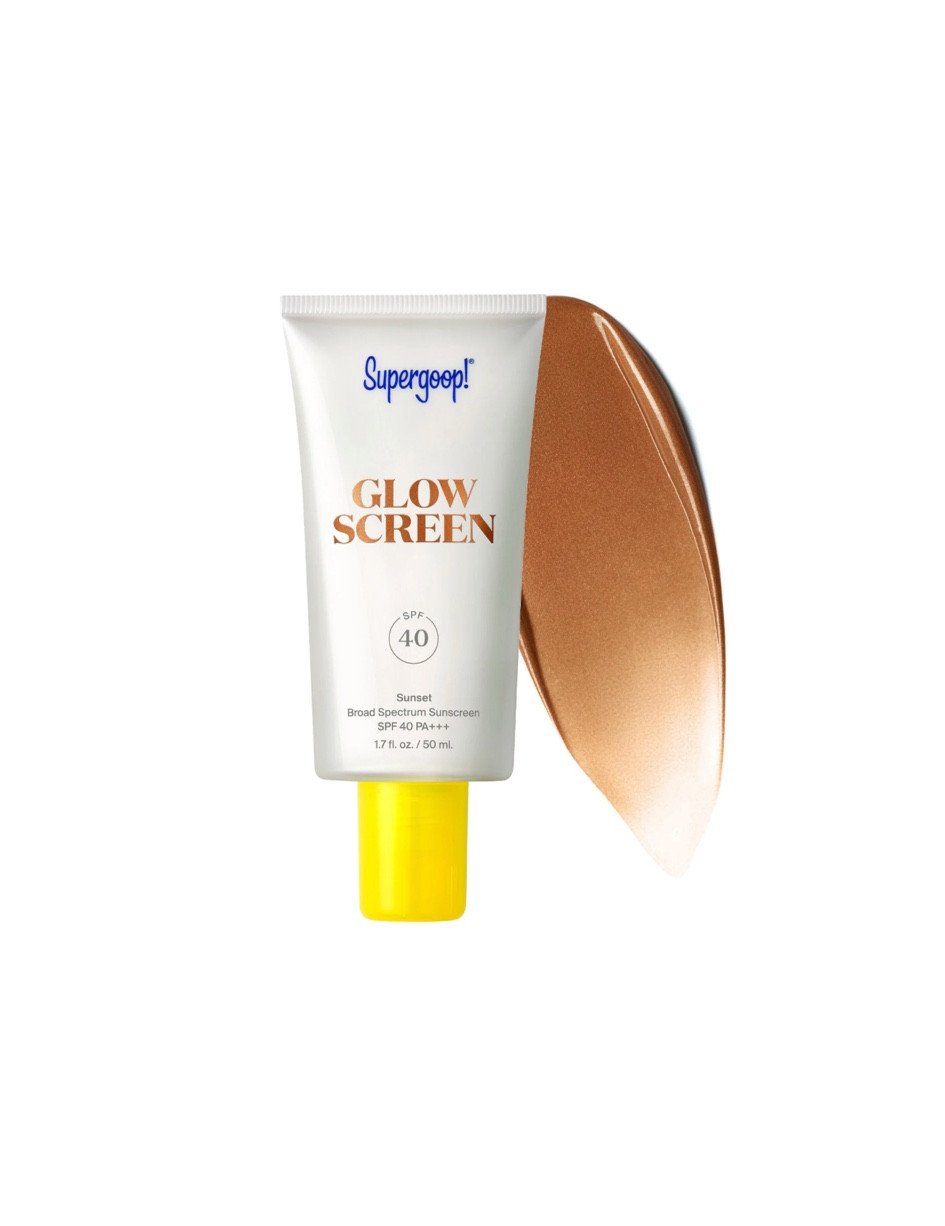 Get your glow on with Supergoop Glow Screen! This hydrating sunscreen not only protects your skin but also doubles as a highlighter, leaving you with a radiant, dewy finish all day long!

#LTKMidsize #LTKBeauty #LTKStyleTip