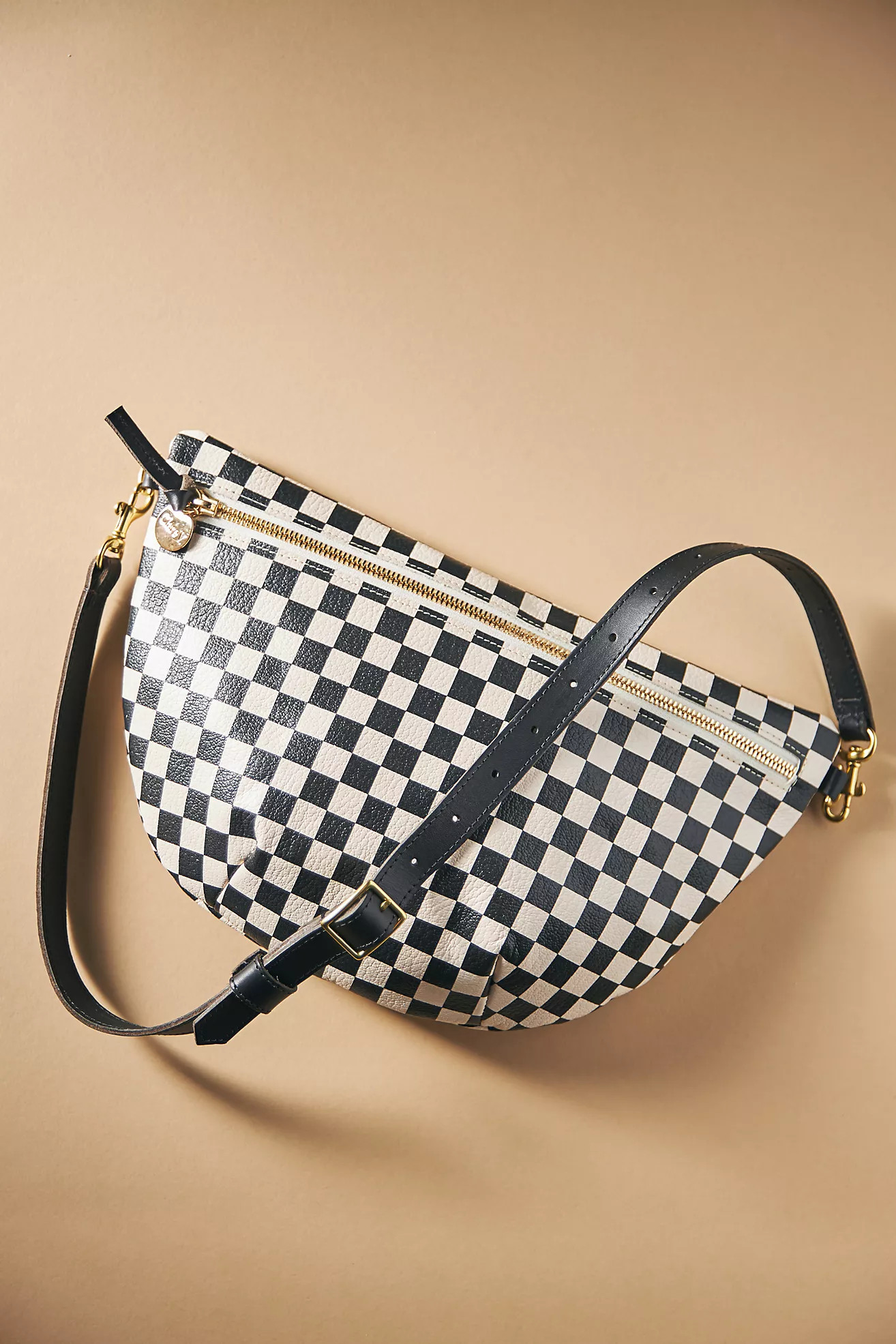 Clare V. Checkered Grande Belt Bag | Anthropologie (US)