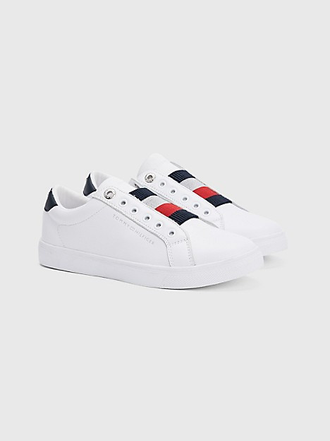 Flag Slip-On Leather Sneaker | Tommy Hilfiger (US)