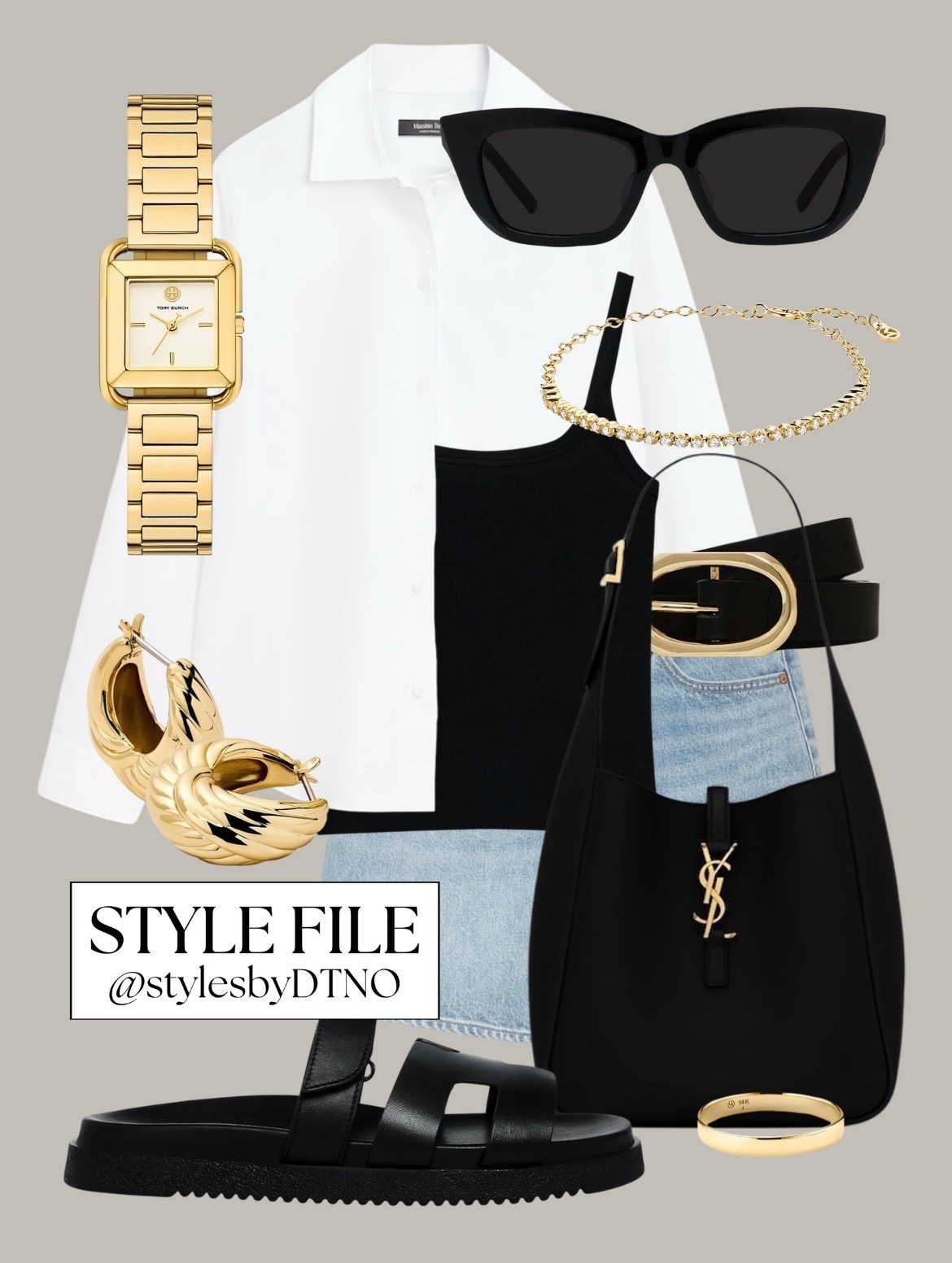 Styling a white Massimo Dutti cotton poplin shirt, Aritzia hi rise baggy denim shorts, black Steve Madden slide on sandals, and a Saint Laurent shoulder bag (affordable alternatives are listed below)

Tags: Summer Outfit, Minimalist Fashion, OOTD, What To Wear, Elevated Casual, Neutral Fashion, Capsule Wardrobe 2026, Look For Less, Outfit Inspo, Style Guide, Effortless Chic Style, High Street Fashion, Quiet Luxury Style, Everyday Outfit,

#LTKootd #LTKSeasonal #LTKSaleAlert
