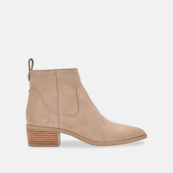 ABLE BOOTIES IN DUNE SUEDE | DolceVita.com