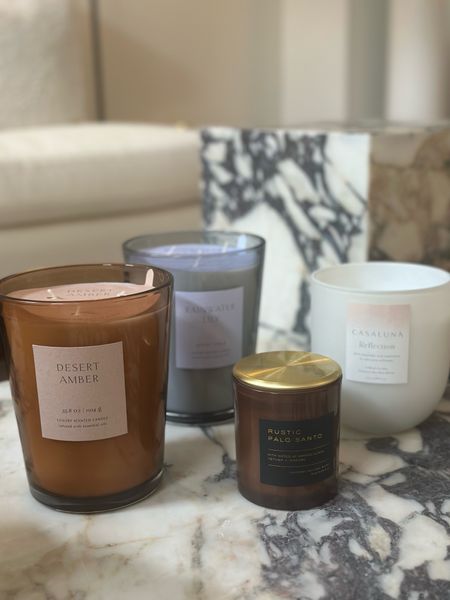 Must-have new candle finds. These three wicks are HUGE… amazing for the price. And they smell so good 🤎

#LTKHome