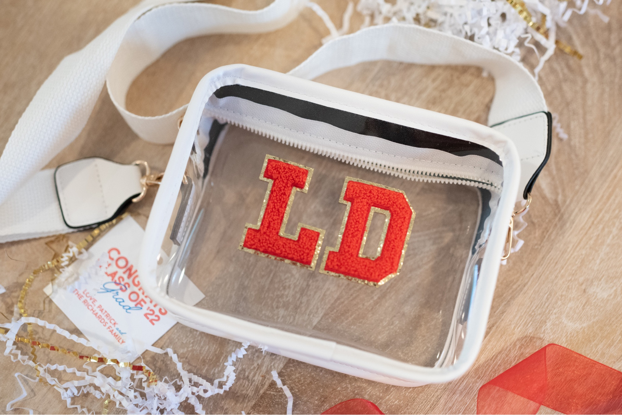 Cute gift for high school graduates from sprinkled with pink. Stadium bag with her initials!

#LTKfindsunder100 #LTKGiftGuide #LTKfindsunder50