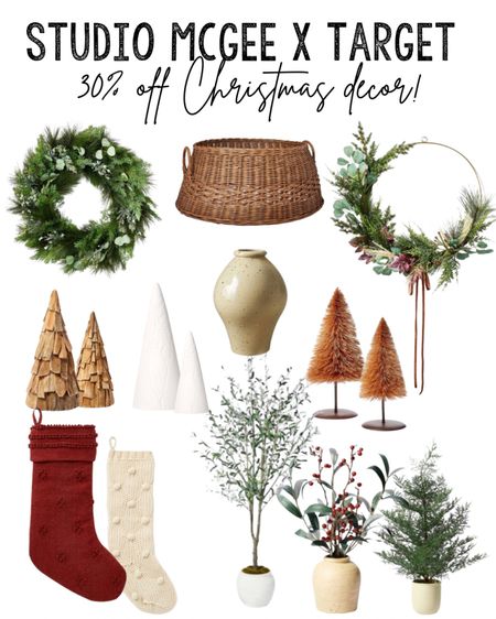 30% off Christmas decor from Studio Mcgee x Target!

Stockings, wreaths, faux plants, trees, tree collar, vase

#LTKSeasonal #LTKsalealert #LTKHoliday