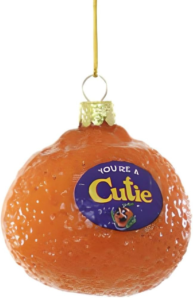 Cody Foster & Co 'You're a Cutie' Orange Fruit Ornament, Vibrant Citrus Decor | Amazon (US)