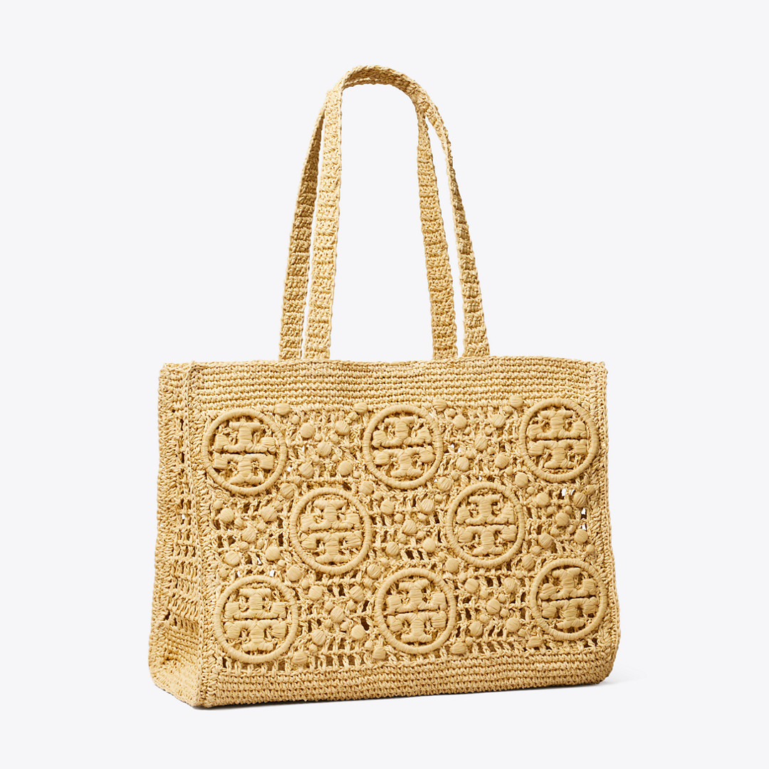 Tory Burch T Monogram Crochet Tote | Tory Burch (US)