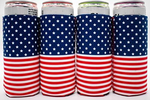 ASTOR - Coozies for Slim Cans | American Flag | White Claw Coozie | Truly Coozies | Coozie for Sl... | Amazon (US)