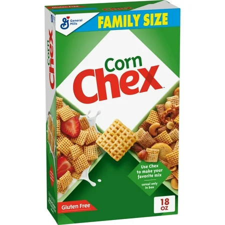 Corn Chex Gluten Free Breakfast Cereal, Homemade Chex Mix Ingredient, Family Size, 18 oz | Walmart (US)