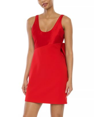Amalia Exaggerated Bow Mini Dress | Bloomingdale's (US)