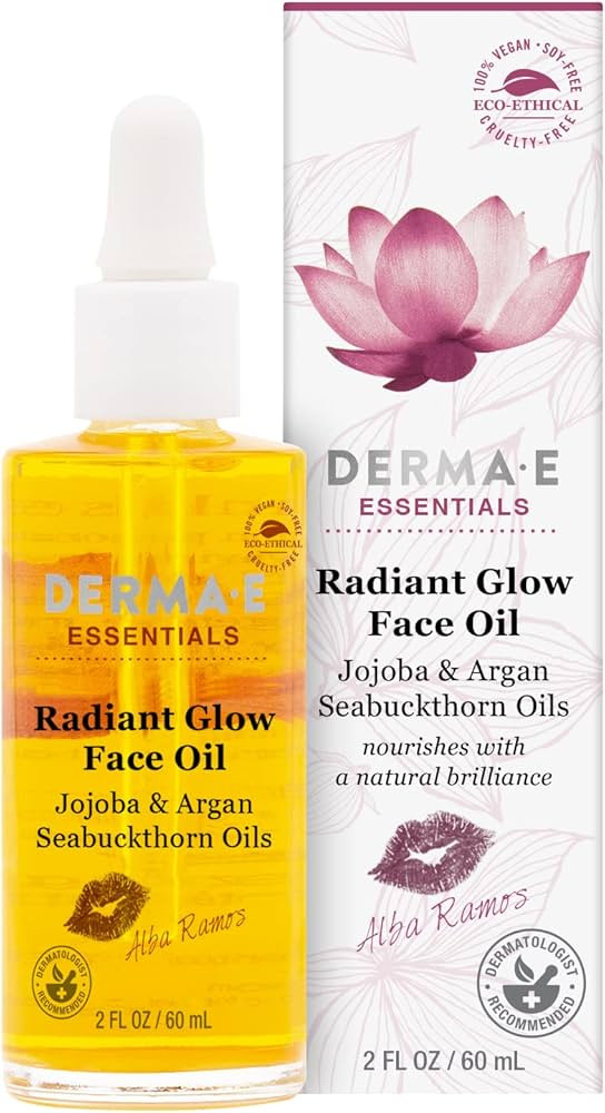 DERMA-E SunKissAlba Radiant Glow Signature Antioxidant Facial Oil with Jojoba, Argan, and Seabuck... | Amazon (US)