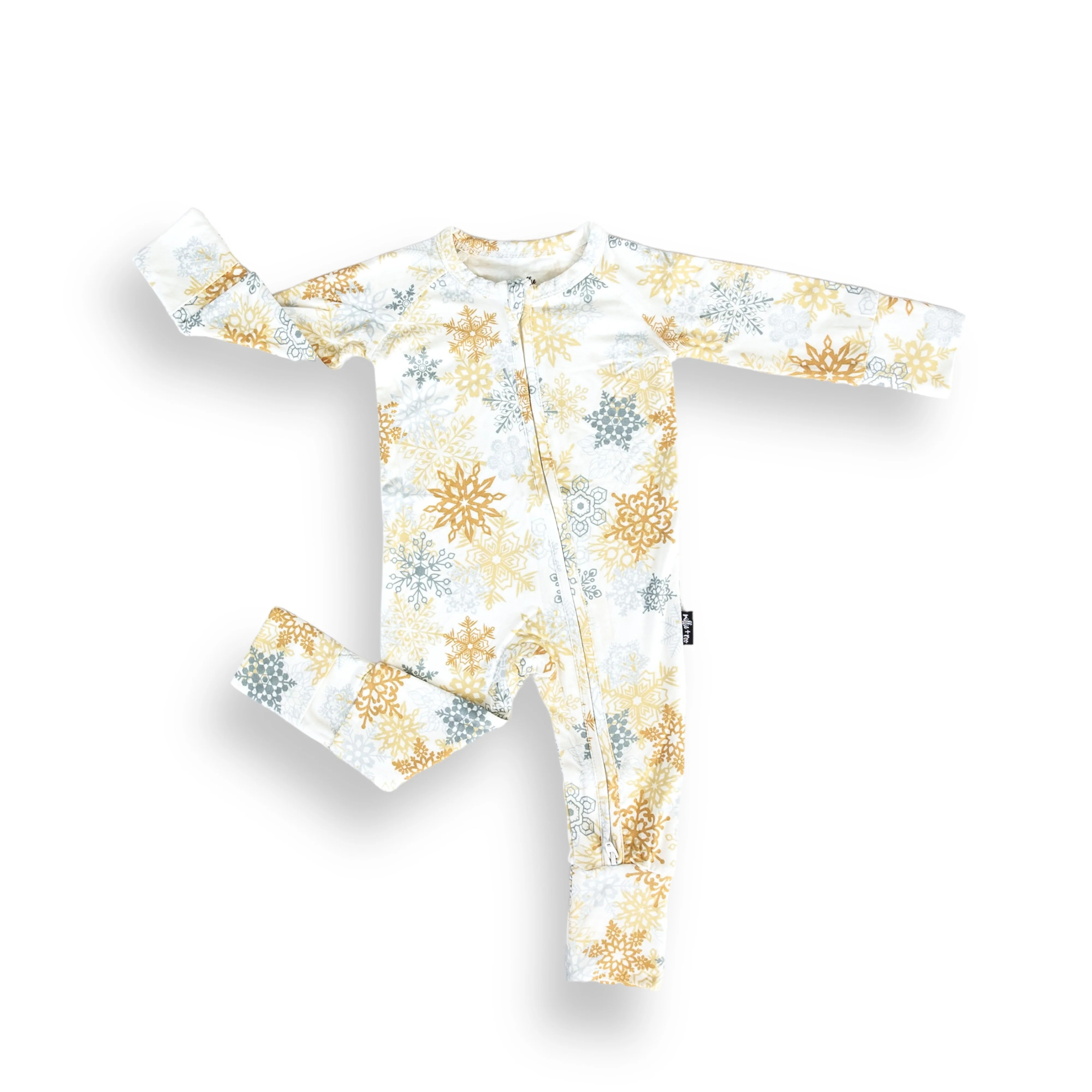 ZIP ROMPER -Snowflakes | millie + roo