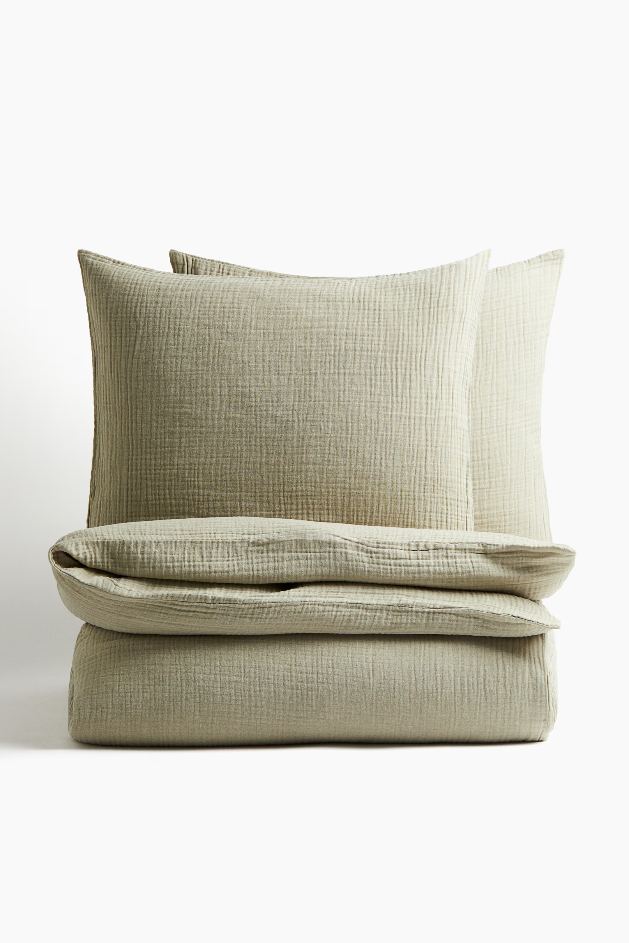Muslin King/Queen Duvet Cover Set | H&M (US + CA)