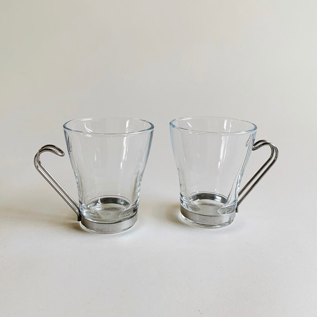 ITALIAN LATTE GLASSES - S/2 - Etsy | Etsy (US)