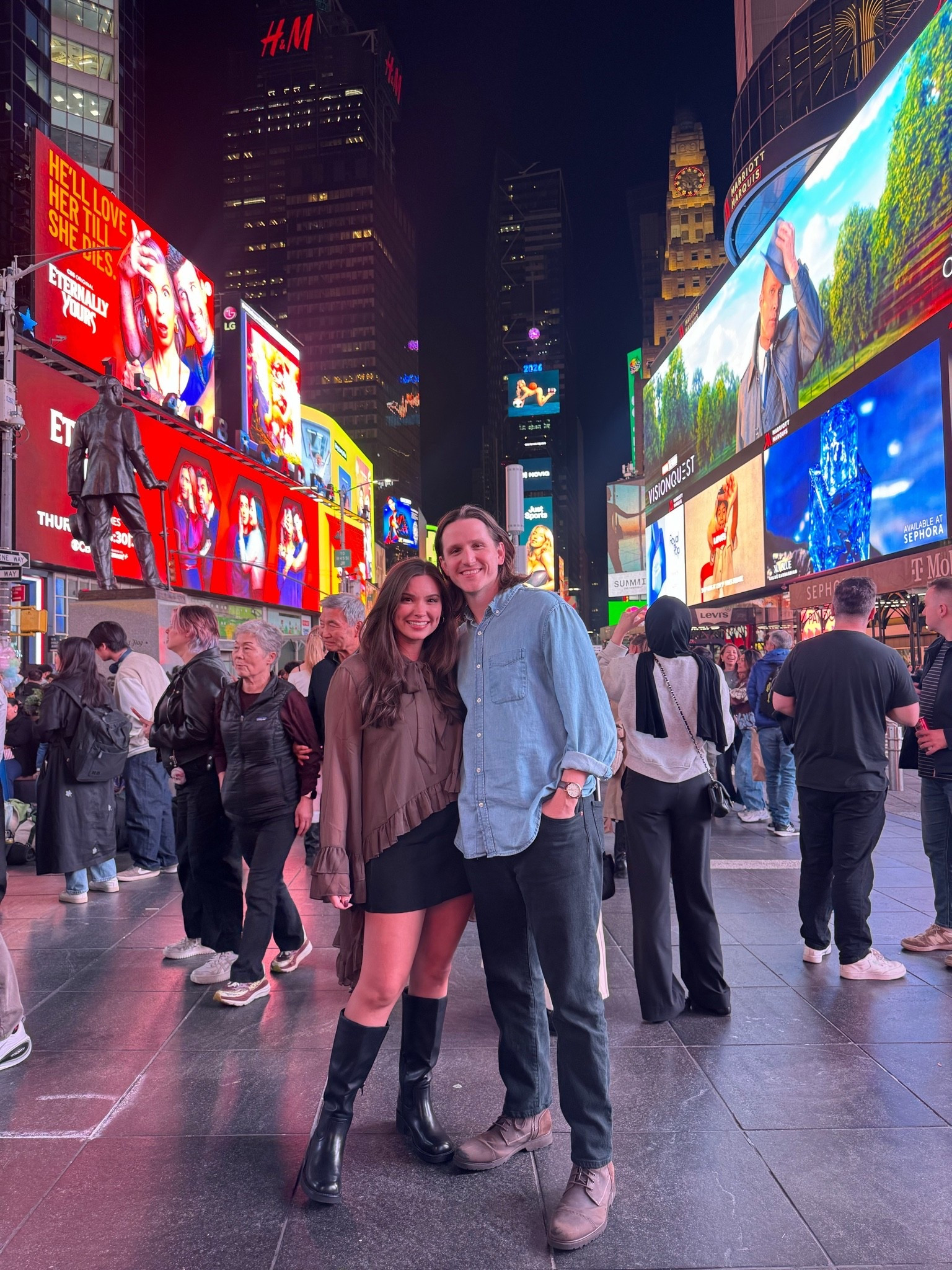 Date night outfit in New York 🚕🌃✨