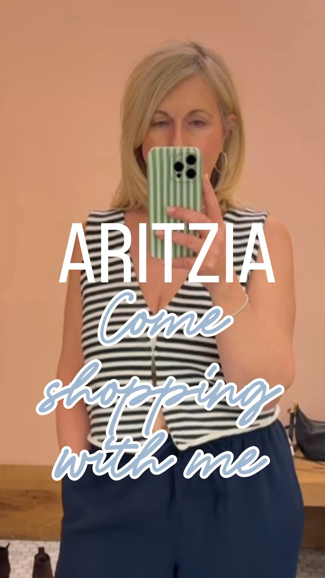 I just love all these pieces from Aritzia. The Lodge Pants are so good. I have both in the linen and crepette and love the fit and quality. 
Striped vest L
Lodge Pants XL
Striped Cardigan L
Pink Blouse M
Navy Sweater L
Striped Blouse L
Light Blue Tshirt  L
Sweater Top Beige L
White Tshirt L
Sweater with White  M

 
￼

#LTKmidsize #LTKover50style